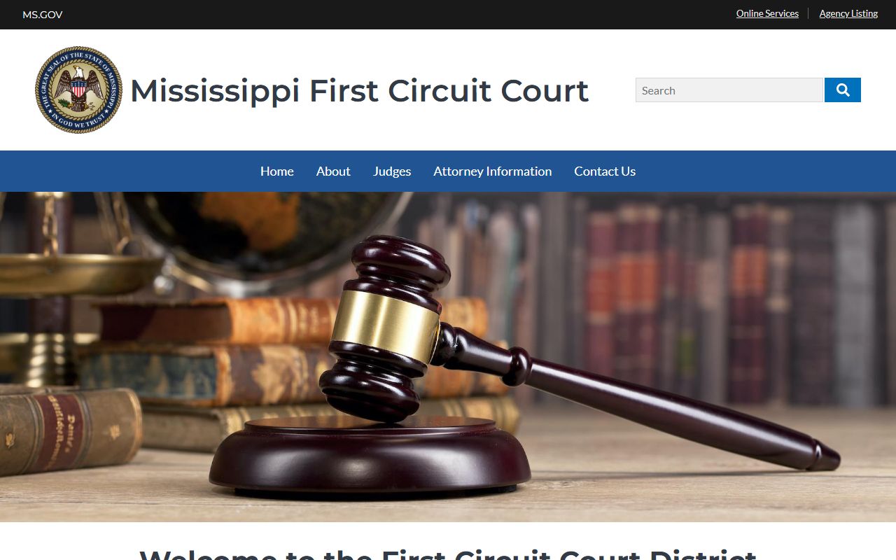 Alcorn County Circuit Court within the Mississippi First Circuit District